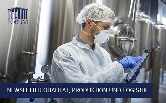 Newsletter Qualit&auml;t, Produktion und Logistik